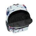 thumbnail image 6 of FORMRS School Backpack with Front Zippered Pocket 12" Student Travel Daypack, Blue Ice Hockey, 6 of 6