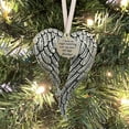 thumbnail image 4 of KCEHTA Angel Wings Christmas Ornaments, Angel Wings Ornaments for Christmas Tree, Memorial Christmas Tree Hanging Ornaments, Christmas Remembrance Ornament for Home Party Decorations, 4 of 7