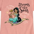 thumbnail image 3 of Disney - Dreams That Soar  - Toddler & Youth Girls Short Sleeve Graphic T-Shirt, 3 of 5