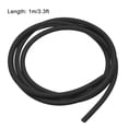 thumbnail image 2 of Uxcell Natural Latex Rubber Tubing 1.8mm ID 4.2mm OD 3.3ft Black Highly Elastic for Sports Exercise Fitness, 2 of 5