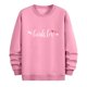 thumbnail image 3 of Ceisia Men's Regular-Fit Crew-Neck Heart-Letter Printed Casual Sweatshirt Gift, 3 of 6