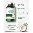 thumbnail image 3 of Suplemento de cápsulas blandas de aceite de coco, 3000 mg, 240 unidades, 3 of 7