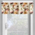 thumbnail image 4 of Ambesonne Floral Valance & Curtain, Vintage Botanical Flower Art, 55"x30", Cream Pistachio Green, 4 of 7