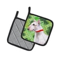thumbnail image 2 of Bull Terrier St Patrick's Pair of Pot Holders, 2 of 3