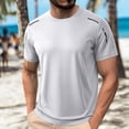 thumbnail image 2 of Workout Shirts for Men Quick Dry Athletic Gym Tee Shirts Mens Short Sleeve Running T-Shirt Oversized Tshirts for Men Plain, 2 of 5