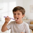 thumbnail image 4 of MMJ Silicone Baby Fork and Spoon Set Soft Colorful Toddler Utensils for Self Feeding Weaning, 4 of 8