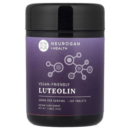 Neurogan Health Luteolin, 120 Tablets (100 mg per Tablet)