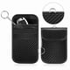 thumbnail image 3 of Funda Faraday para llaves de coche, bloqueador de señal, funda RFID para llaves, funda para llave con bloqueo de señal sin llave, protección antirrobo remota Smart Fobs (negra), 3 of 4