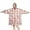 Pink Cow Strawberry, variant on Wearable Oversized Blanket,Pink Cow Heart Pattern Wearable Blanket Hoodie for Adults,Cozy Hooded Blankets with Super Pockets,Super Warm Fuzzy Pullover for Women & Men