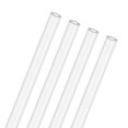 thumbnail image 1 of Tubo de acrílico rígido claro de 4 piezas, ID de 2 mm [0.08"] x OD de 4 mm [0.16"] para sistema de enfriamiento de agua / lámparas / fuentes / acuarios [305 mm / 12 IN], 1 of 7