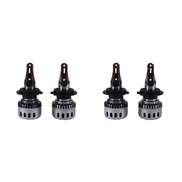 sweethay 2 piezas 6000K reemplazo de bombilla de faro de coche vehículo brillante alto haz bajo faro delantero luz automóvil repuestos H7 2piezas