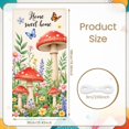 thumbnail image 2 of Colorful Flowers Hummingbird Banner Butterfly Accent Floral Backdrop Spring Vibrant Petals Garden Display for Garden Party Spring Decoration Wedding Backdrop, 2 of 9