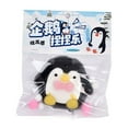 thumbnail image 2 of Juguete antiestrés de simulación de pingüino | Juguete antiestrés suave y duradero para aliviar la ansiedad y relajarse | Juguete sensorial portátil de pingüino para uso en la oficina, la escuel, 2 of 5