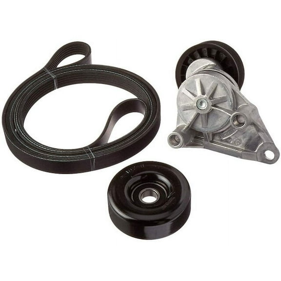 Serpentine Belt Drive Component Kit - Compatible with 2007 - 2008 Chevy Tahoe