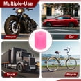 thumbnail image 6 of Uxcell Tire Valve Stem Caps, Car Wheel Valve Cap Universal Air Valve Cover Vehicle Exterior Accessories Pink, 6 of 6