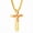 Gold, variant on APSVO Black Cross Necklace for Men Boys Pendant Chain Baseball Stuff Accessory Christian Religious Birthday Valentines Day Jewelry Gifts Teen Him Dad Coach Player Team Game Day Sports Kids Age Ideas