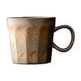thumbnail image 1 of Taza de café con asa, taza de agua, diseño vintage, regalo decorativo, multifunción. gris, 1 of 9