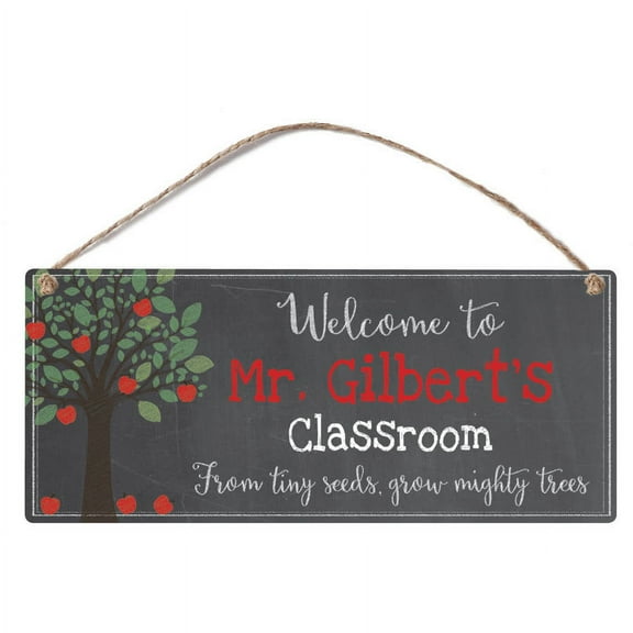 From Tiny Seeds Grow Mighty Trees Personalized Plaque