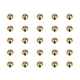 thumbnail image 1 of Unique Bargains Boules de Roulement en Laiton Massif de Précision 2.2mm pour Roulements Valves Décoration Lot de 80, 1 of 5