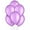 Lavender, variant on Exquisite 12" Lavender Bulk Pack Latex Balloons | 72 Count