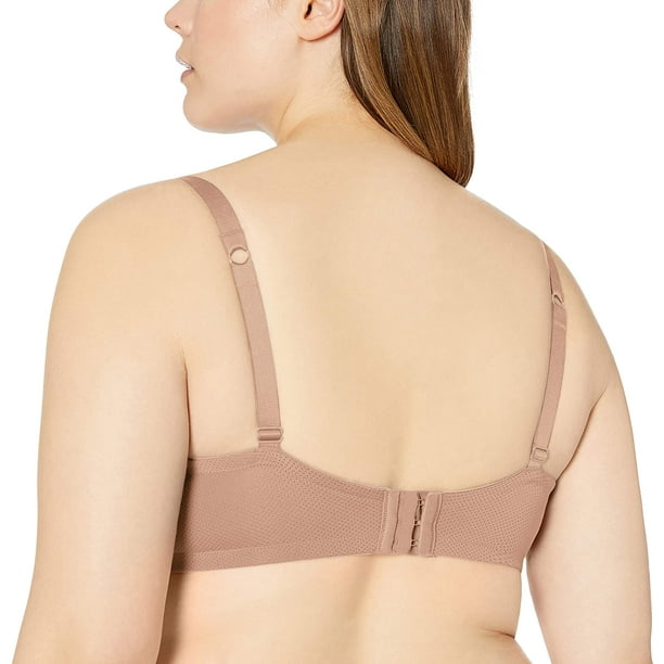 Women's Warner's RM5941A Breathe Freely Wire-Free Contour Bra (Toasted  Almond 34C) 