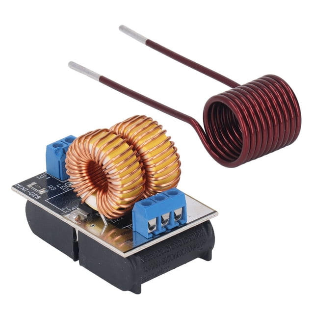 Low Voltage Heating Module, ZVS Driver Board DC 5V To 12V Fast Heating High Adaptability Easy To Operate For DIY Players For Melting Metal
