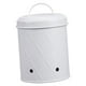 thumbnail image 5 of Olla para patatas, cebollas y ajos, caja metálica ventilada, recipiente para verduras y alimentos. Blanco estilo C, 5 of 9