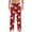 Brick Red#9527, variant on BOOMNY Christmas Men's Pajama Pants Wide Leg Pajamas Pants for Men Xmas Santa Claus Graphic Soft Pj Bottoms Pant With Pockets Cozy Homewear Loungewear