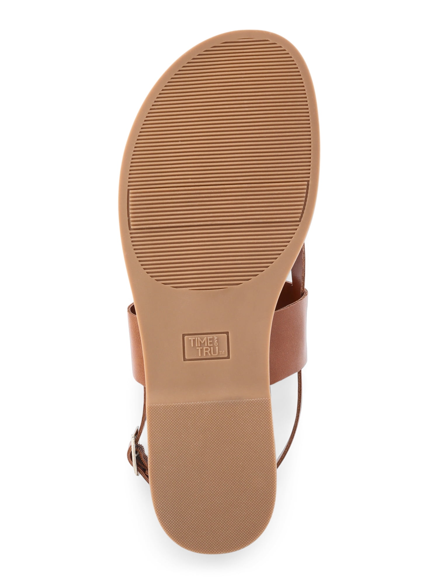 Time and Tru Women's Strappy Toe Thong Sandal