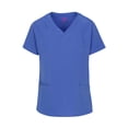 thumbnail image 7 of M&M SCRUBS Womens' Cool 4-Way Stretch Jogger Scrub Set (Ceil Blue, 3X-Large), 7 of 7