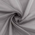 thumbnail image 3 of Crystal 2-Pack Sheer Rod Pocket Window Panel, Silver, 52x84 Inches, 3 of 5