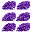 thumbnail image 1 of Pompons de pom-pom girl tendance, accessoires de danse pour fêtes sportives (violet), 1 of 1