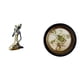 thumbnail image 1 of Estatua de la dama,Estatua de dama tribal africana,artesanías de cafetería hechas a mano,Adorno de resina artesanal de cultura africana,Marco de fotos redondo,Marco de fotos de resina de, 1 of 8