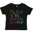 thumbnail image 3 of Inktastic My Aunt in Nebraska Loves Me Boys or Girls Toddler T-Shirt, 3 of 5