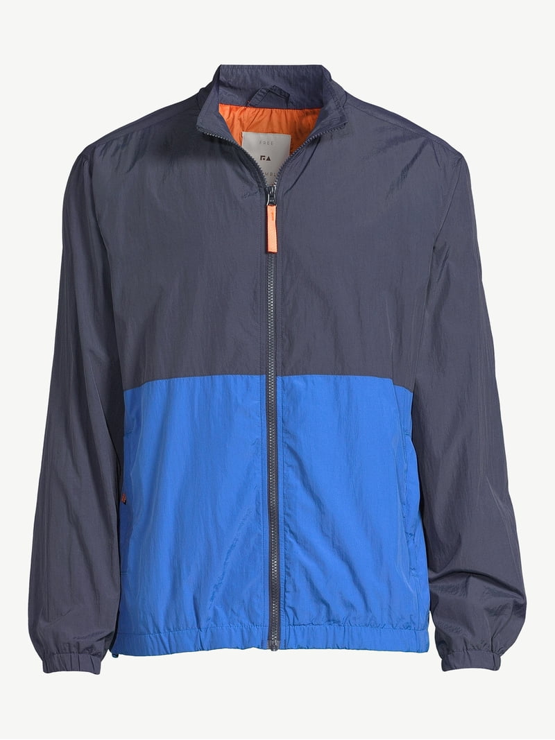 Free Assembly Men's Soft Shell Colorblocked Jacket - Walmart.com