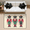 Multicolour 1, variant on CURLYOOT Xmas Cartoon Nutcrackers Colorful Area Rug 3x5 Ft Rugs for Entryway Entrance Kitchen, Washable Non Slip Indoor Floor Carpet for Bedroom Living Room