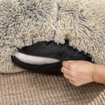 thumbnail image 3 of Feandrea Cama de Perros, Cama para Mascotas, Diámetro de 50 cm, Cojín Central Extraíble y Lavable, Alfombra de Felpa, Caqui Ombré, 3 of 6