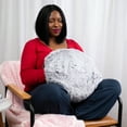 thumbnail image 5 of Hugimals The Hug Pillow | 10 lb Weighted Pillow - Round Sensory Pillow with Cozy Hand Pocket for Anxiety & Stress Relief, Self-Care, Comfort, Relaxation, Sleep - for Adults, Dads, Teens, Boys, 5 of 13
