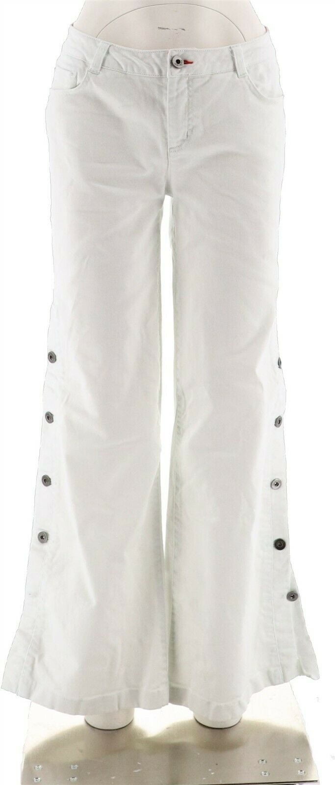 jeans that button on the side