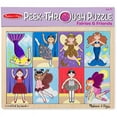 thumbnail image 2 of Melissa & Doug Fairies and Friends Peek-Through Wooden Puzzle (8 pcs), 2 of 2