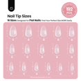 thumbnail image 3 of Puntas para uñas Beetles Tipex Instant Apex Medium Oval Almendra, 3 of 7