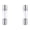 Silverx2, variant on CSSJKYJ All-in-One Salt and Pepper Grinder Set, 2-in-1 Dual Mill Combo, Stainless Steel, Pure Ceramic Grinders(1PC)