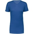 thumbnail image 2 of Holloway Sportswear XL Womens STRIATED SHIRT SHORT SLEEVE Royal 222755, 2 of 4