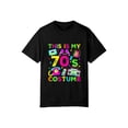 thumbnail image 4 of This is my 70's Costume Outfit Seventies Retro Party T-Shirt, OdeJous Funny T-Shirt Black, S, 4 of 5