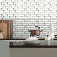 Stain 3D Glossy Texture Decorative Tiles For Bathroom & Kitchen Peel