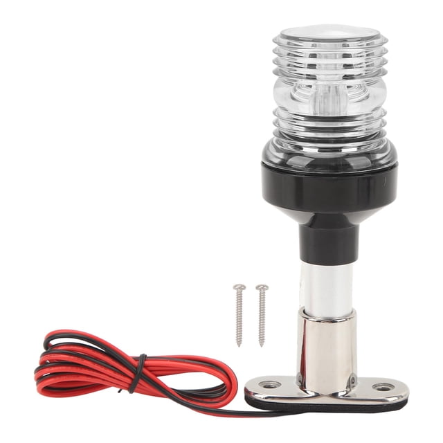 <p>All Round Stern Light, Bright IP66 Waterproof Boat Anchor Light 6in Rustproof Pole 2NM Visibility For Fishing Boat</p>