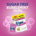 thumbnail image 3 of ORBIT Bubblemint Sugar-Free Chewing BCF26 Gum Bulk Pack, 2 Bags - 180 Pieces & 2 Bottles - 55 Pieces Bubble Gum, 3 of 3
