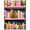 Multicolor-1, variant on Mosaflare Bool Diamond Painting Kit,Book Store Diamond Art,DIY Full Drill,Stress Relief Craft Art and Home Decor 14"×14"