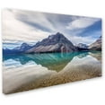 thumbnail image 2 of Trademark Fine Art 'Bow Lake Blue' Canvas Art by Pierre Leclerc, 2 of 3
