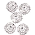thumbnail image 1 of 5 Botónes de Cristal Diamante de 23mm Artesanía Costura Manualidad Coser Ropa Bolsa Decor SM SunniMix Botones de coser, 1 of 7